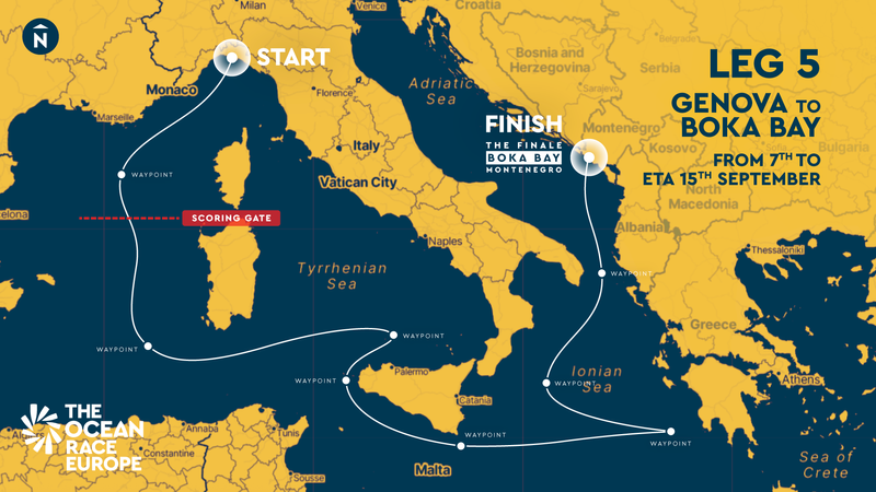 Why the final race to Montenegro promises to be spectacular The Ocean Race Europe will line up for the ultimate challenge: a 2,000-mile showdown from Genoa, Italy to Boka Bay, Montenegro