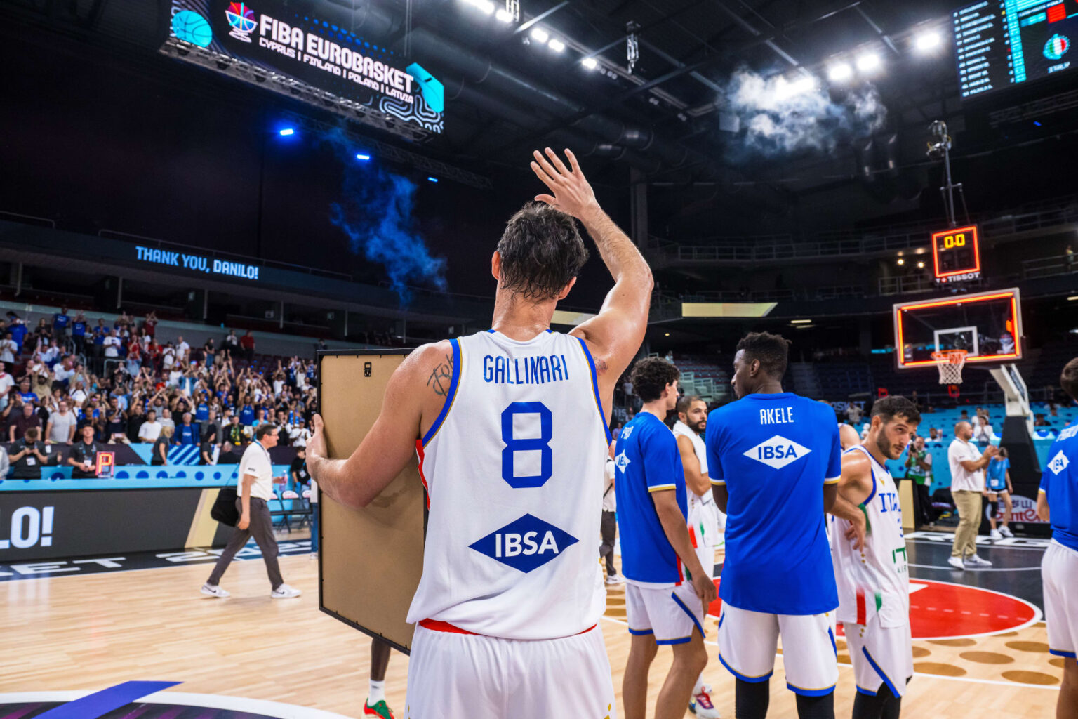 Danilo Gallinari bids farewell to Italian national team | FIBA Basketball Danilo Gallinari bids farewell to Italian national team | FIBA Basketball