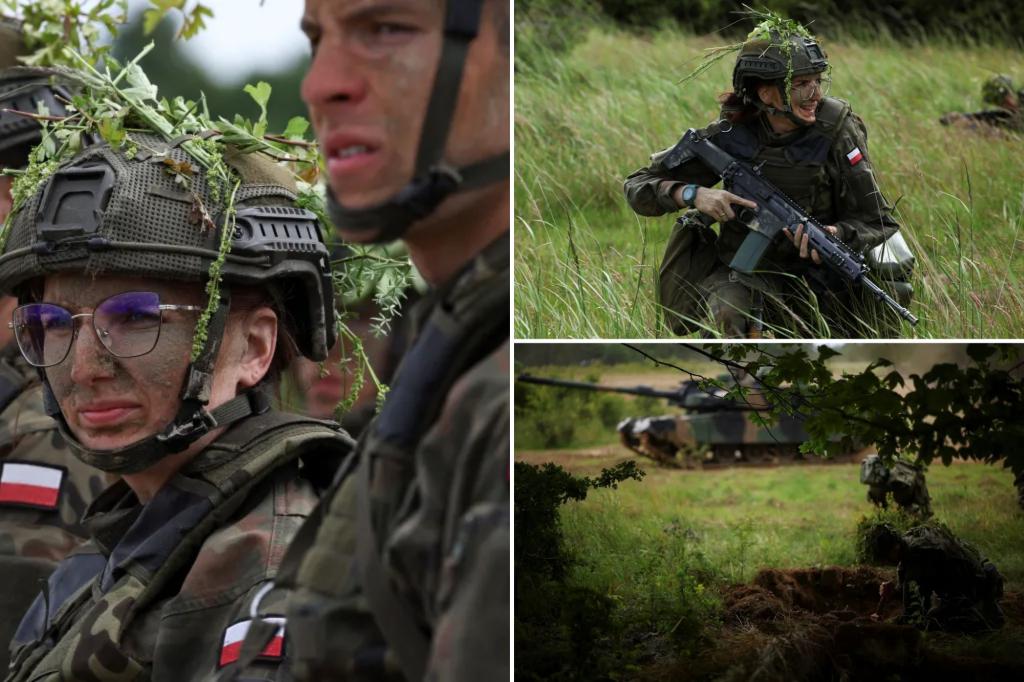 Thousands in Poland seek military training over fears of Russia attack Thousands in Poland seek military training over fears of Russia attack
