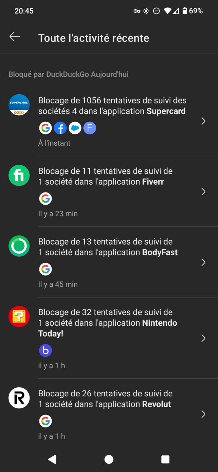 Coop Android App trackers