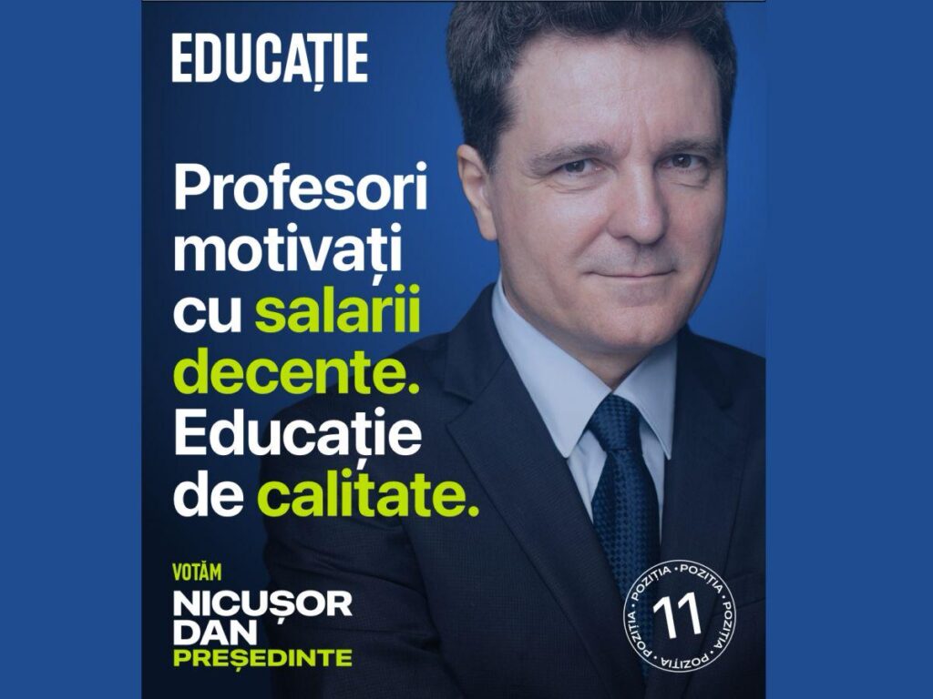 Nicușor Dan, on the day he became president: we need to financially stimulate the teaching staff / Nicușor Dan, after the teachers' revenues were among the first cut by the Bolojan Law: this was the easiest and easiest to put into practice.