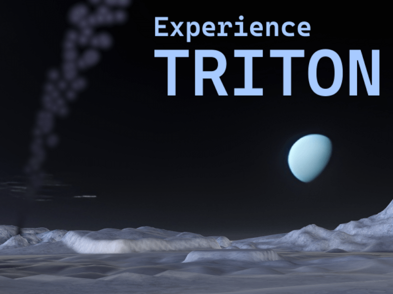 What is the precipitation on Triton?