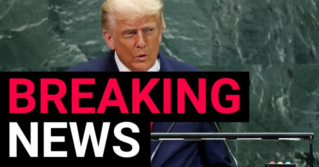 Donald Trump falsely claims Sadiq Khan wants to bring in Sharia law in rambling UN speech