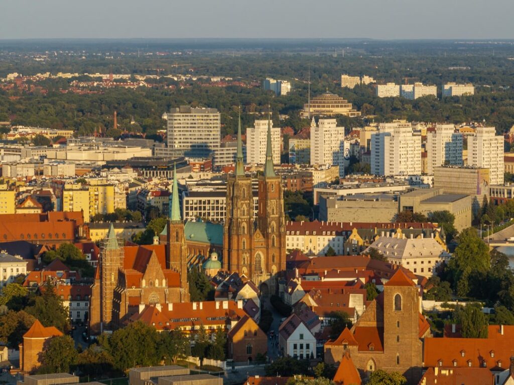 Wrocław from above