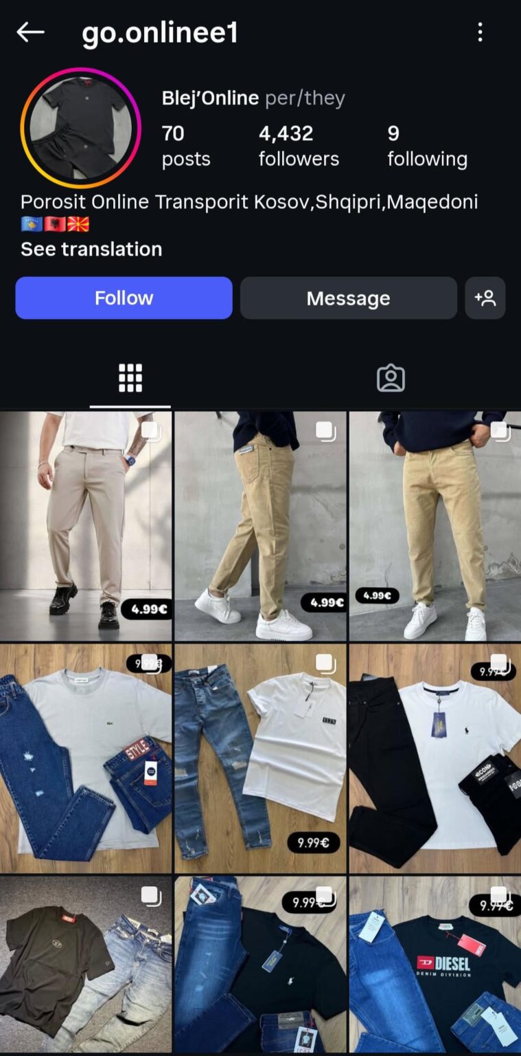 🚨 Fraud - Beware of "shops" on In -In -Manage!