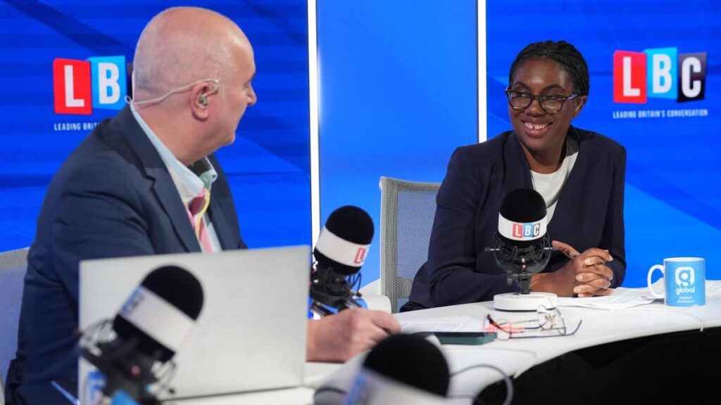 'Same old cancel culture' : Oxford Union President shouldn't lose his place over Charlie Kirk comments, Badenoch tells LBC