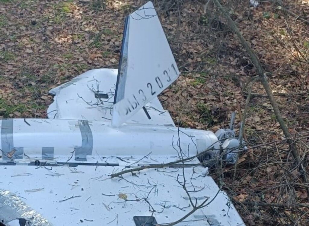 Russian drone has landed near Warsaw military base