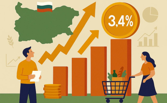 Bulgaria: Bulgarian GDP Rises 3.4% in Second Quarter, Consumption Leads the Way