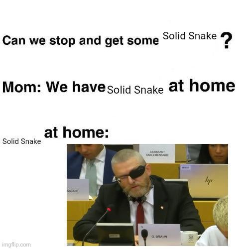 Snake. Snaaaaaaaake.