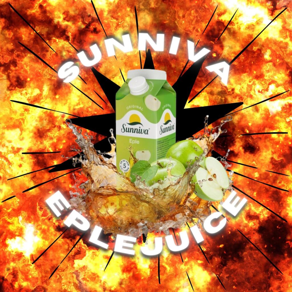 I’m mourning not having sunnivas eplejuice so I made this in despair