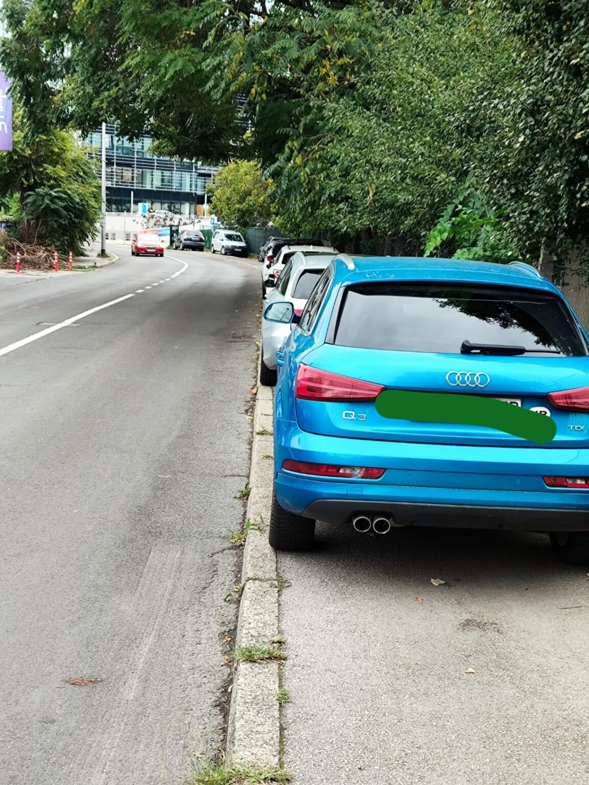 We see hiking here, but they see a potent .... parking.
