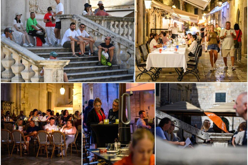‘We are not satisfied with the season! It is more eaten on scalins than in restaurants, and the city is’ extinguished ‘in the evening!’ 'We are not satisfied with the season! It is more eaten on scalins than in restaurants, and the city is' extinguished 'in the evening!'