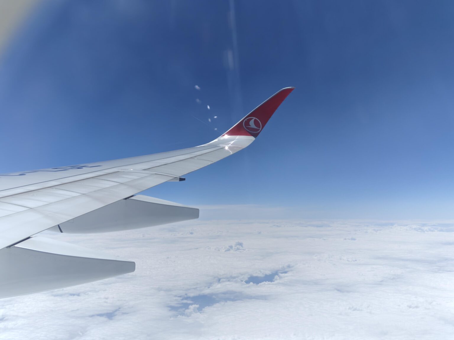 Up in the sky above Bulgaria