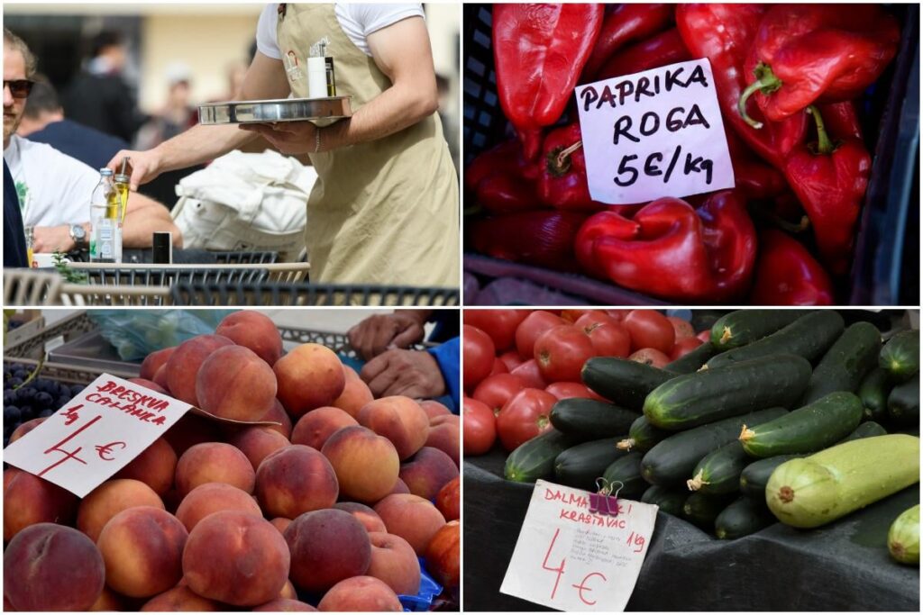 Croatia has been the EU inflation champion for the eighth month in a row. Peaches and cucumbers for 30 kuna, peppers 37 ...