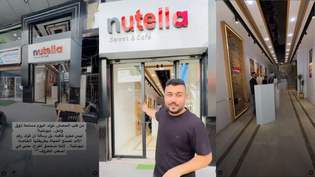 The case of the "Nutella Sweet & Café" in Gaza. Here's what we know - Open