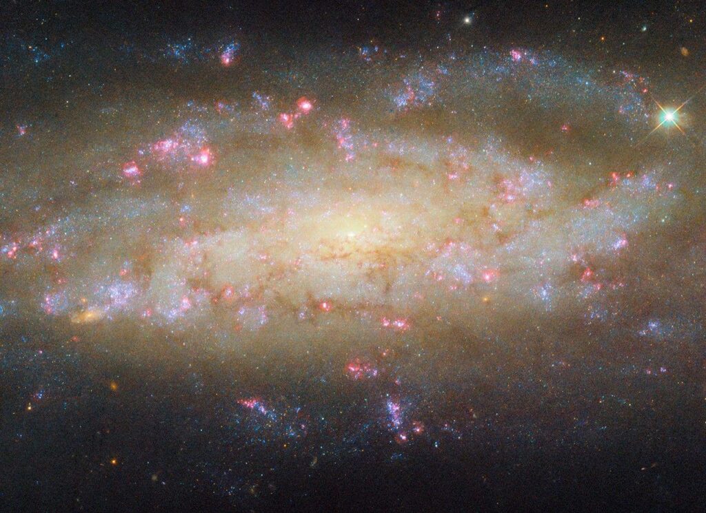 Hubble Spies Galaxy with Lots to See - NASA Science