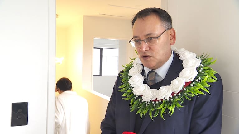 The Ministry for Pacific Peoples marked the opening of the Penina Trust homes Coptic Place on Thursday, with Minister Dr Shane Reti attending.