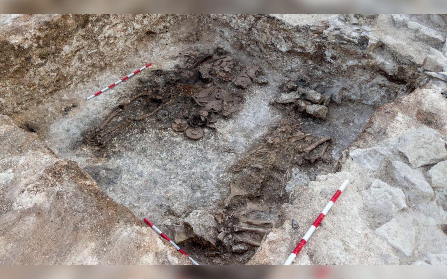 Ancient Warrior Buried in Gold Unearthed in Bulgaria’s Sakar Mountains This Burial Of A Warrior And His Horse Was Found In Bulgaria. Credit Deyan Dichev