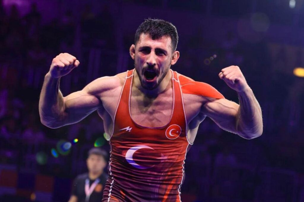 Turkish wrestler Ahmet Yilmaz, accessed on Sep. 19, 2025. (Photo via Turkish Daily)