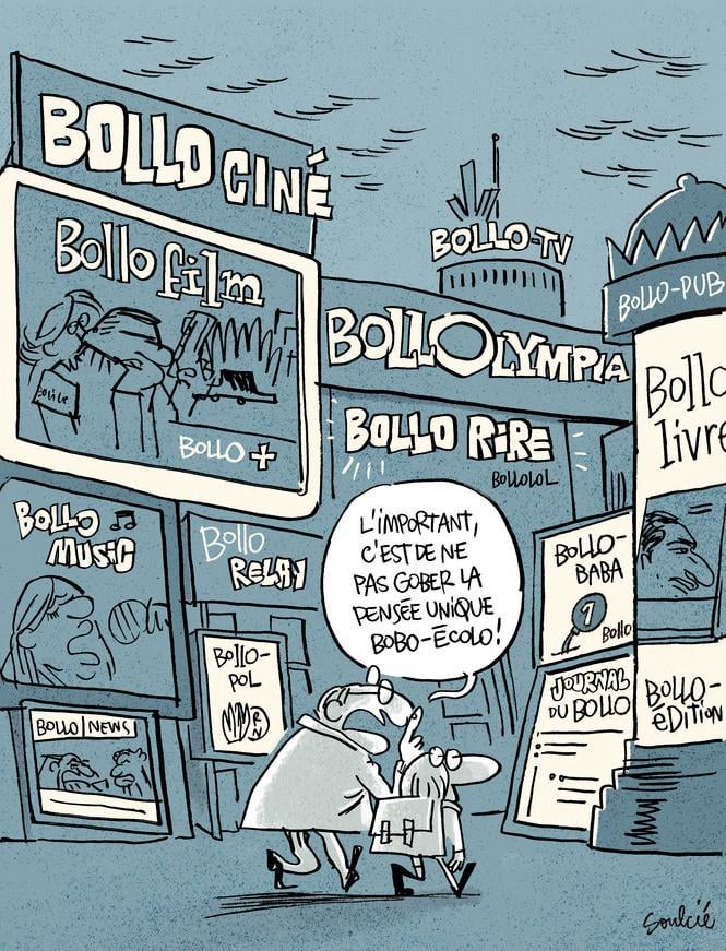 The important thing is not to swallow the unique Bobo-Ecolo thought (Soulcié, @Soulcie.fr)
