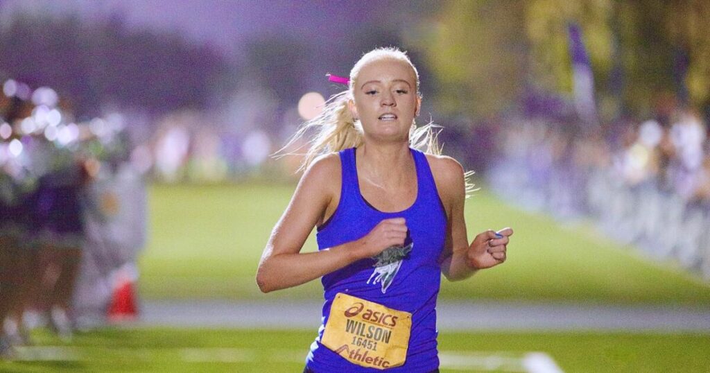 Lily Alder wins the 44th Woodbridge Cross Country Classic