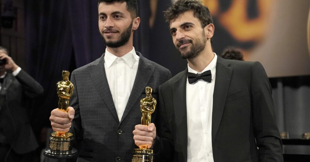 Oscar-winning director Basel Adra says Israel raided West Bank home