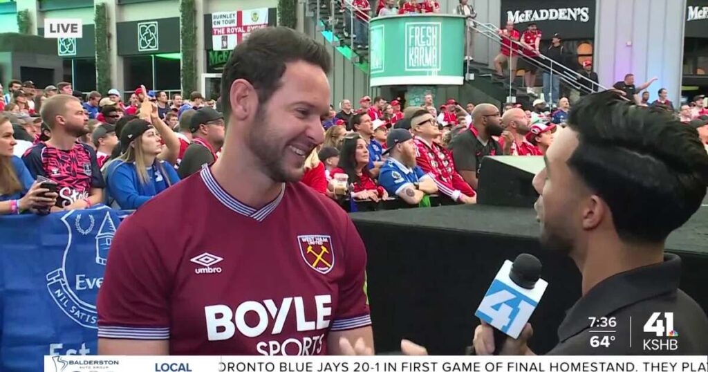 Soccer fans bring energy to Premier League Mornings Live Fan Festival in KC