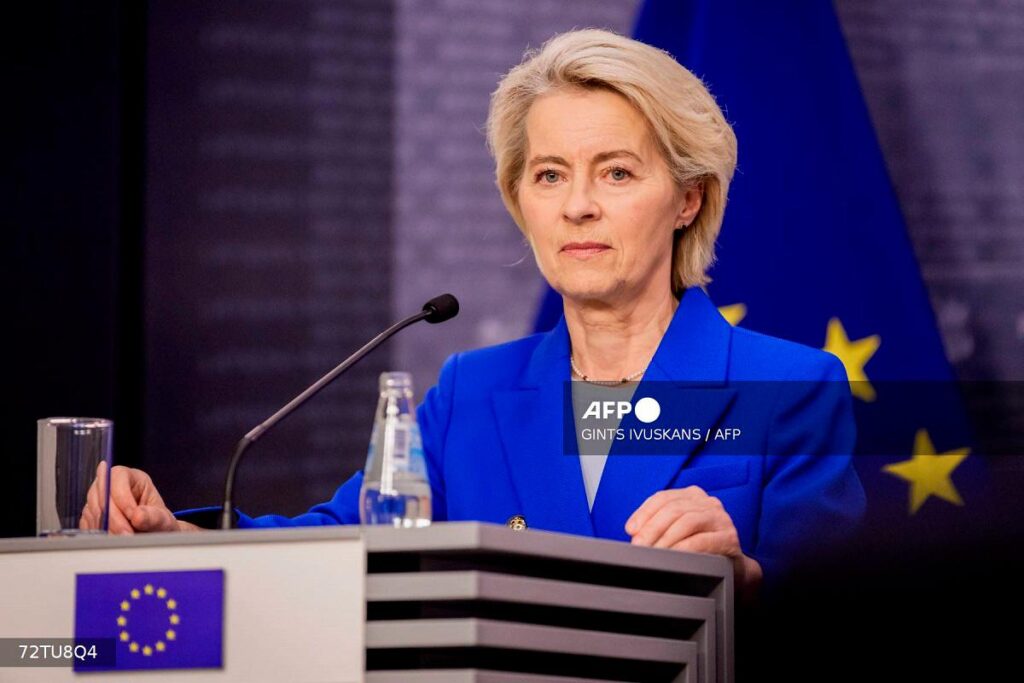 EU chief’s plane hit by suspected Russian GPS jamming in Bulgaria