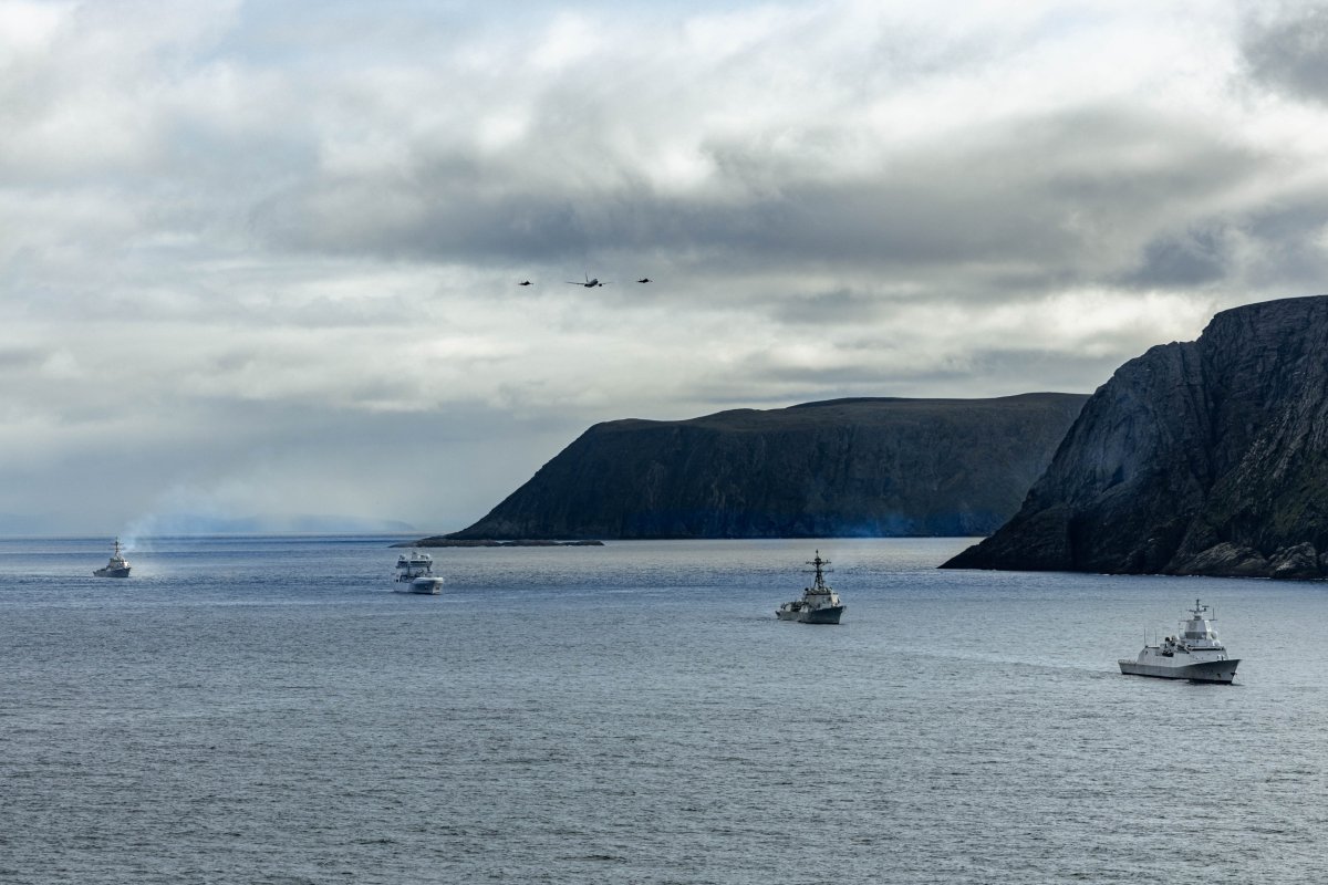 U.S.-Norway Joint Naval Operation in Barents Sea