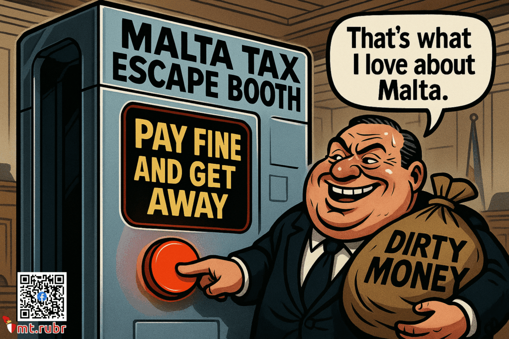 [mt.rubr] Lawyer Aron Mifsud Bonnici seeks to settle tax evasion case by paying fine under new Maltese law, potentially avoiding criminal charges including money laundering.