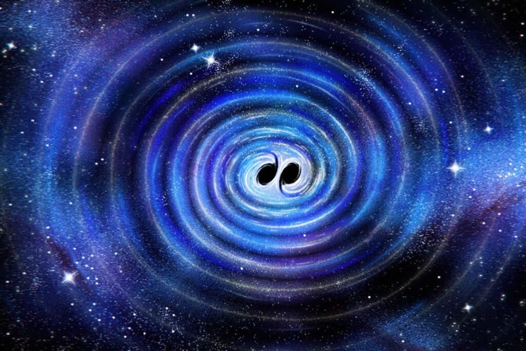 Stephen Hawking’s 50-year-old theorem on how black holes merge together has been proven thanks to huge advances in gravitational wave astronomy, which helped astronomers catch the waves caused by an unusually powerful collision as they passed Earth at the speed of light. Stephen Hawking’s 50-year-old theorem on how black holes merge together has been proven thanks to huge advances in gravitational wave astronomy, which helped astronomers catch the waves caused by an unusually powerful collision as they passed Earth at the speed of light.