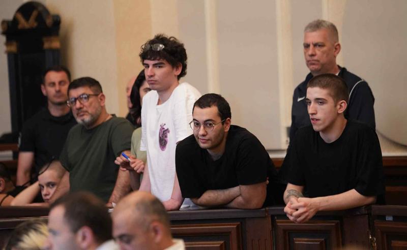 Judge Tamar Mchedlishvili sentences 8 detainees: 3 get 2.5 years for organizing group actions, 5 get 2 years