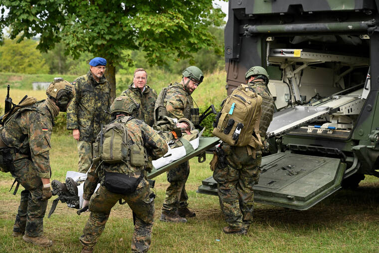 Germany prepares for 1,000 wounded troops a day in Russia conflict scenario