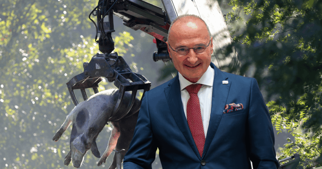 It will need to burn 11,600 pigs. Here's how much money will get to this company Minister Grlić Radman
