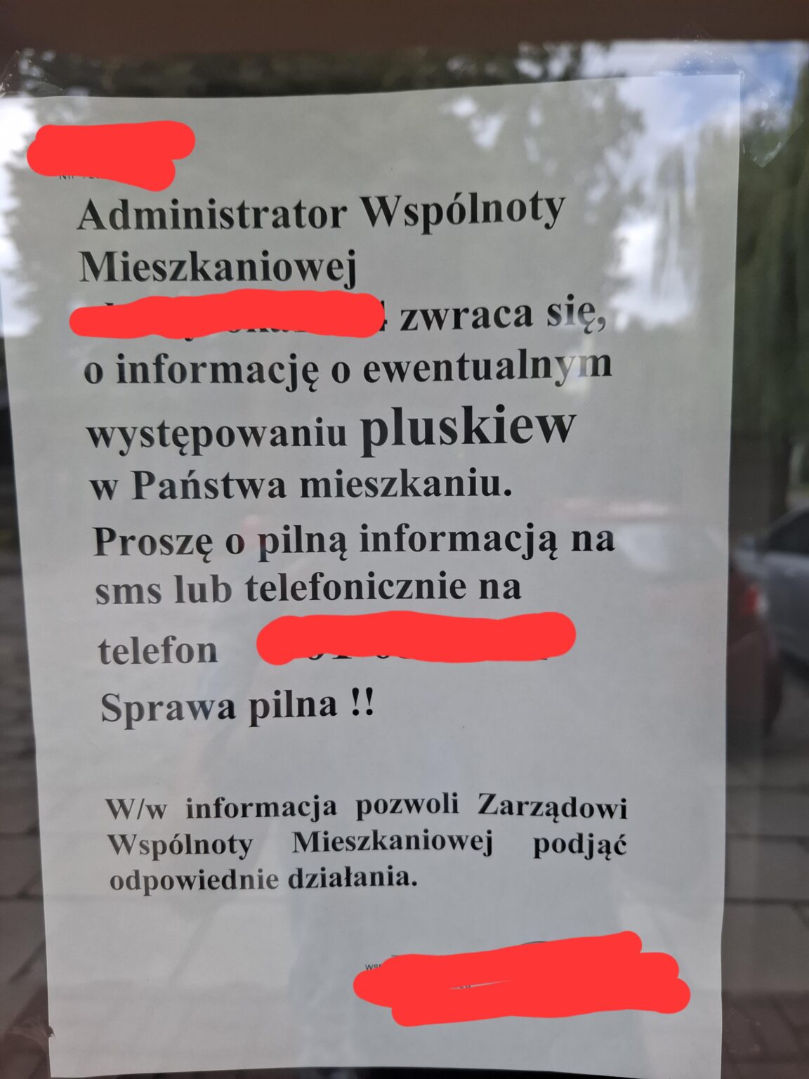 Is it possible to report bugs somewhere with a Menel neighbor?