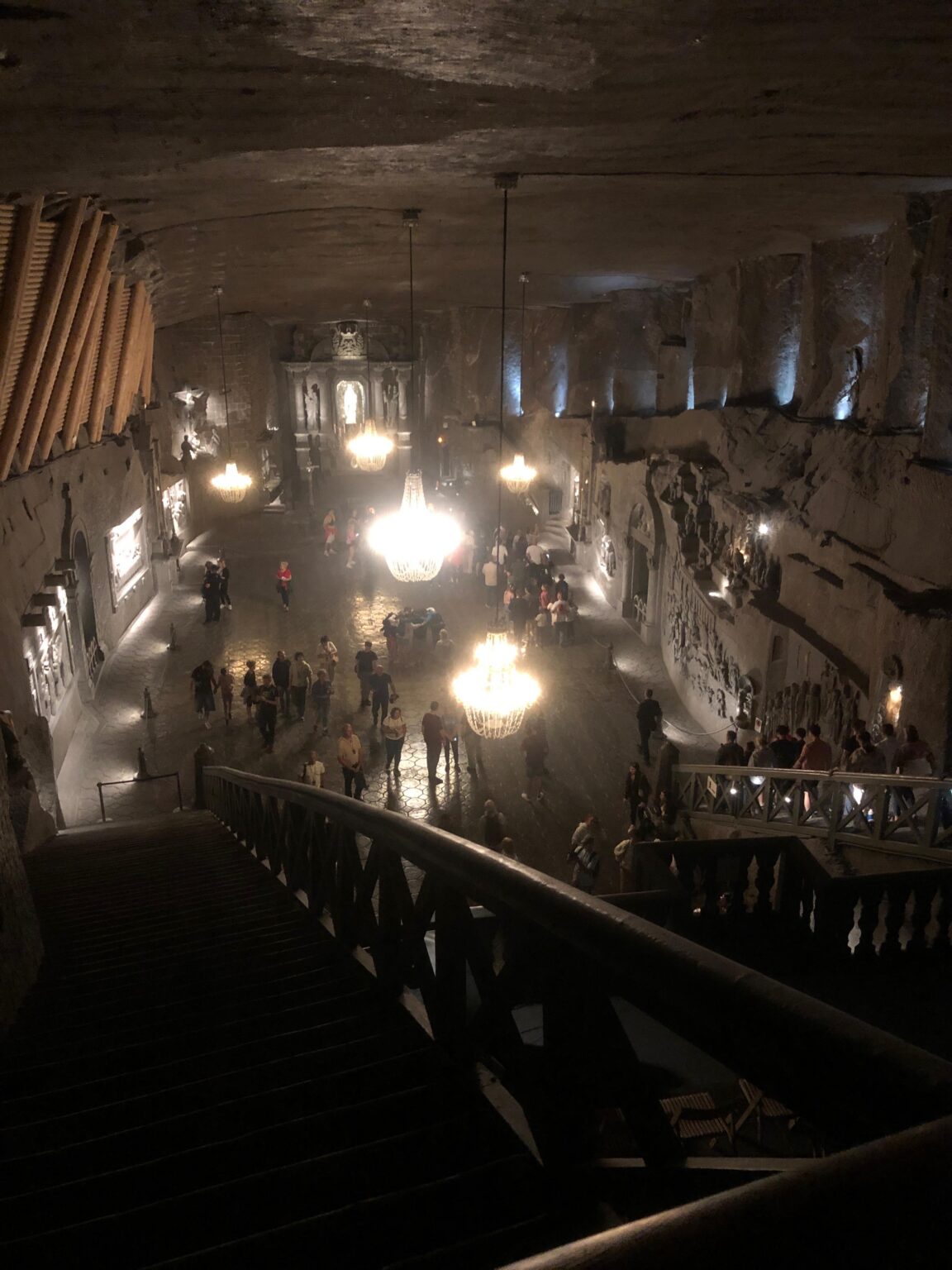 Wieliczka Salt Mines in Poland!