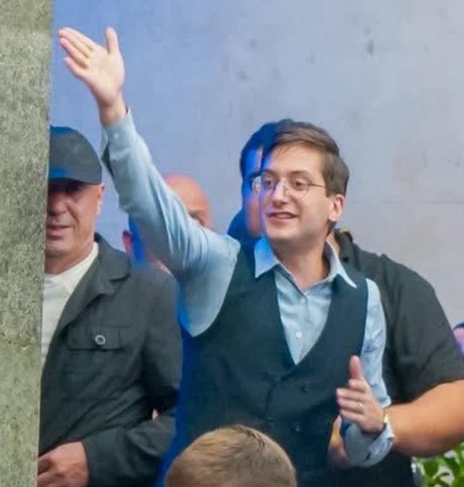 Bro why is Peter Parker amongst the titushkas swearing and cursing towards protesters