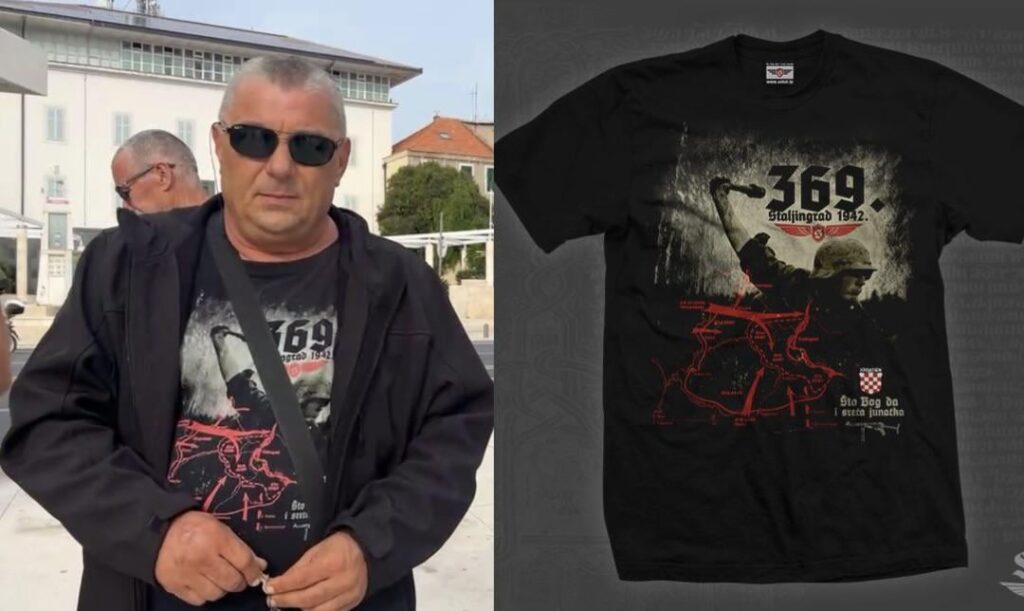 Prohibit with Naci T -shirt 369 Regiment
