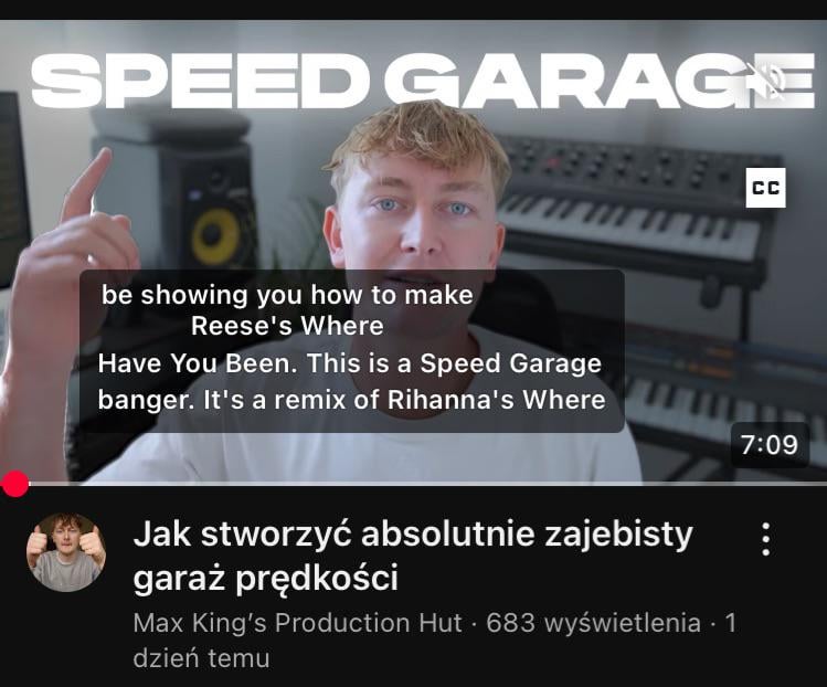 Absolutely awesome speed garage