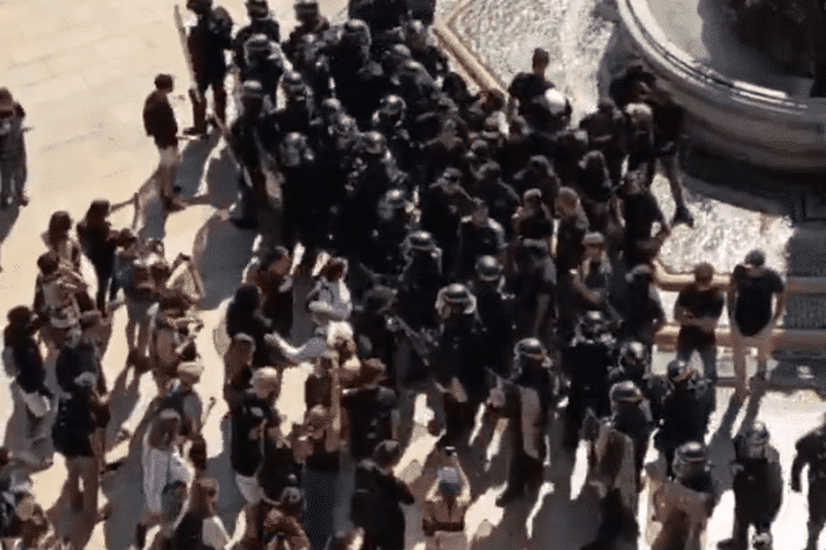 Manifestation of September 18: "It is incomprehensible", a far -right group sows the trouble in Montpellier without arrest of the police