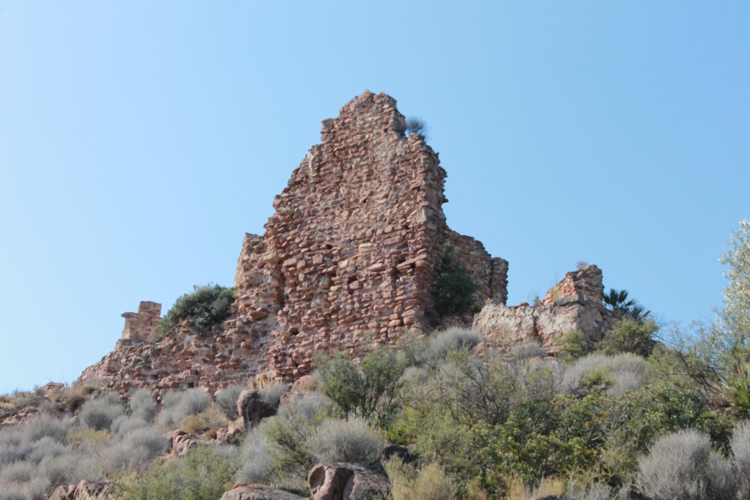 Valencian castle ruins