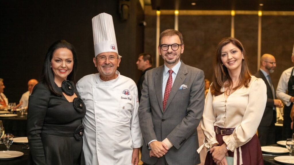 North Macedonia, Amb. Palminteri at evening of culinary excellence - News from Embassies