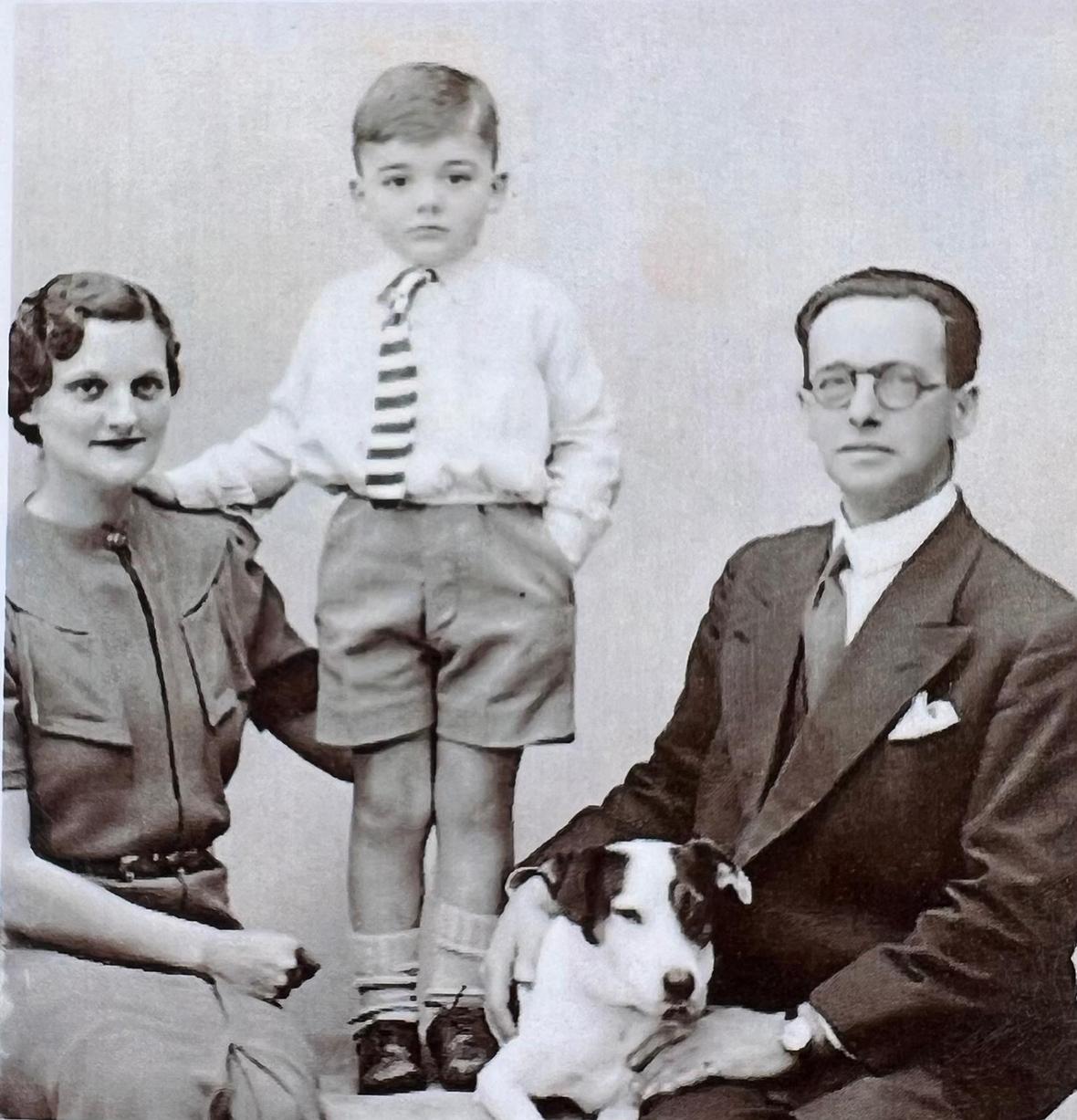 Michael as a little boy. Photo: Rapinet family