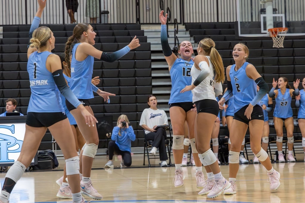 Spain Park finishes area play with perfect 6-0 record after sweep of Pelham - Shelby County Reporter