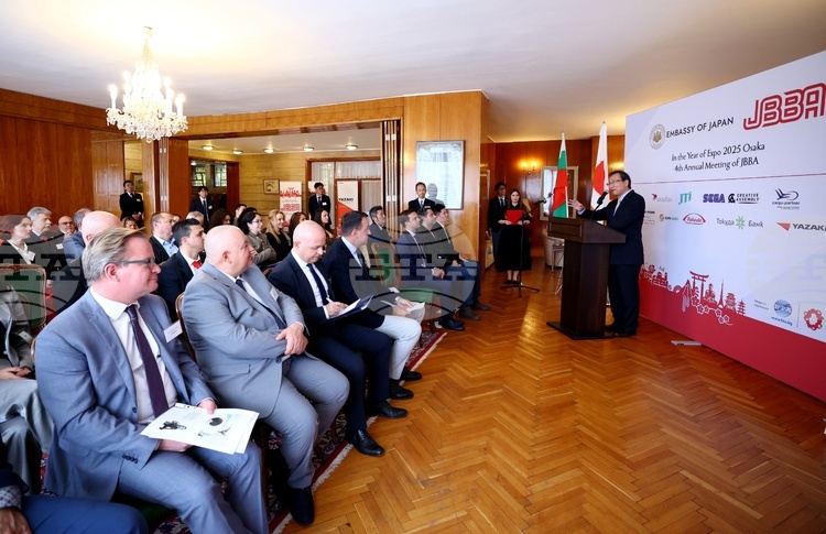 Japan-Bulgaria Business Association Holds Fourth Annual Meeting at Ambassador’s Residence