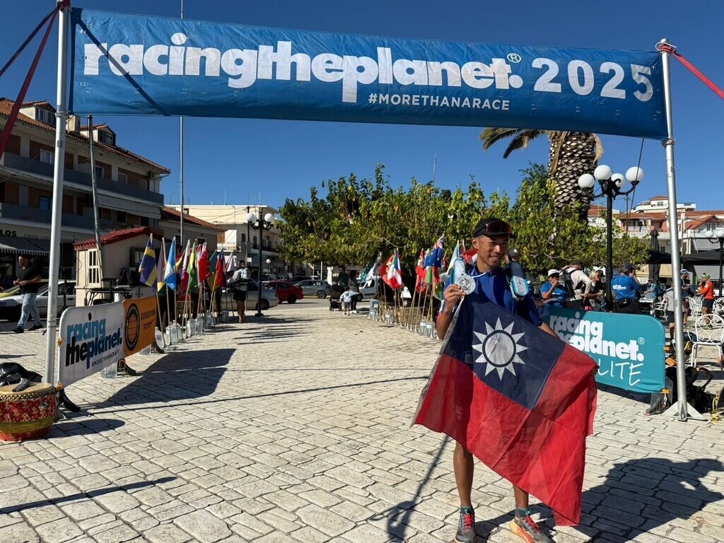 Taiwan's Tommy Chen finishes 2nd in 250km Greece ultramarathon