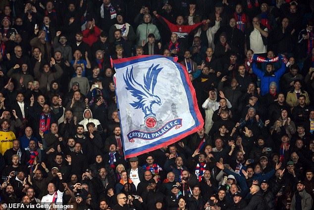 Crystal Palace fans celebrated the shooting of '10 Russian drones' during their Conference League clash against Ukrainian opposition
