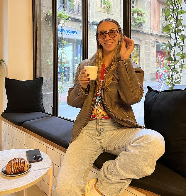 Christina regularly goes back to the States to visit - but she yearns for Barcelona when she's home, due to the food and politics in USA