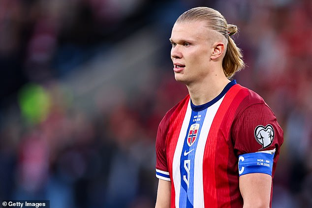 Erling Haaland has left Norway's camp and returned to club duty with Manchester City
