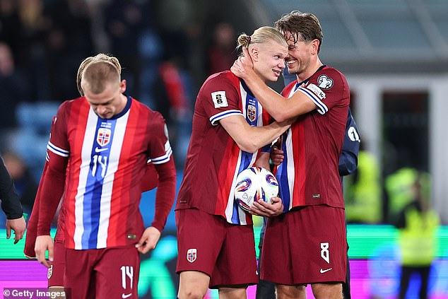 Haaland continued his incredible form this season with a hat-trick against Israel on Saturday